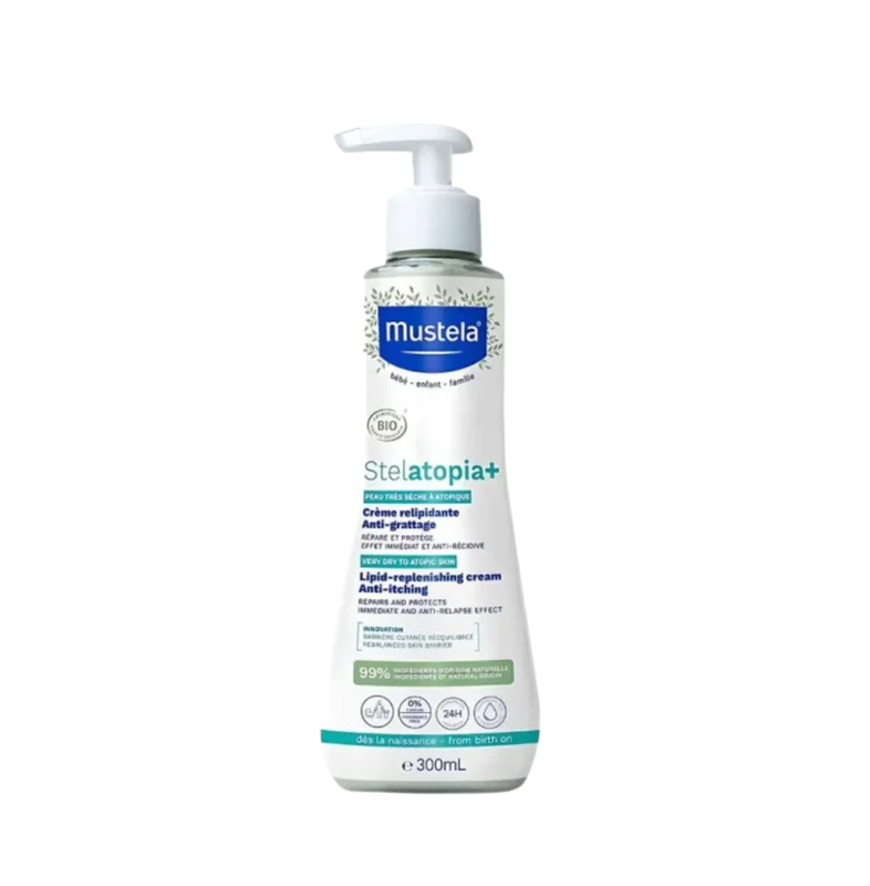 Mustela stelatopia emollient cream 300ml, , medium-null