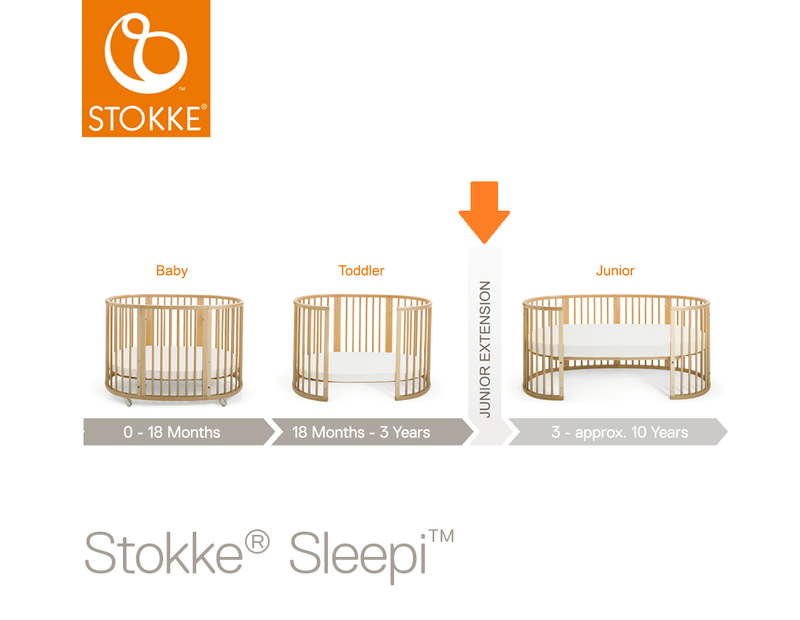Stokke sleepi junior bottom - white, , medium-null
