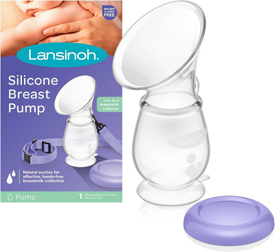 Lansinoh silicone breast pump, , medium