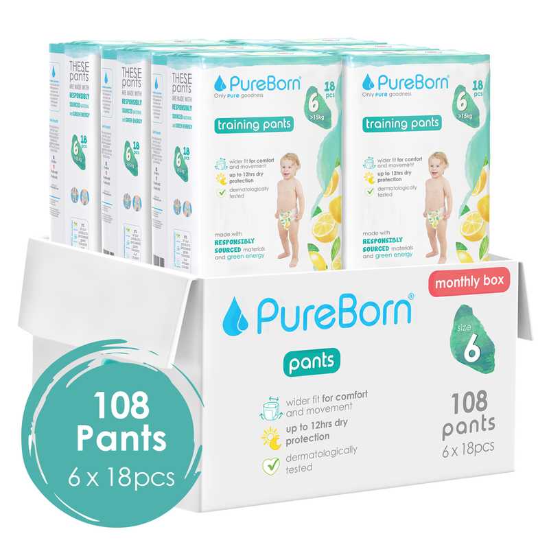Pureborn monthly nappy pants bundle-null