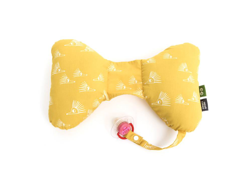 Simply good butterfly cushion - white hedgehogs, , medium-null