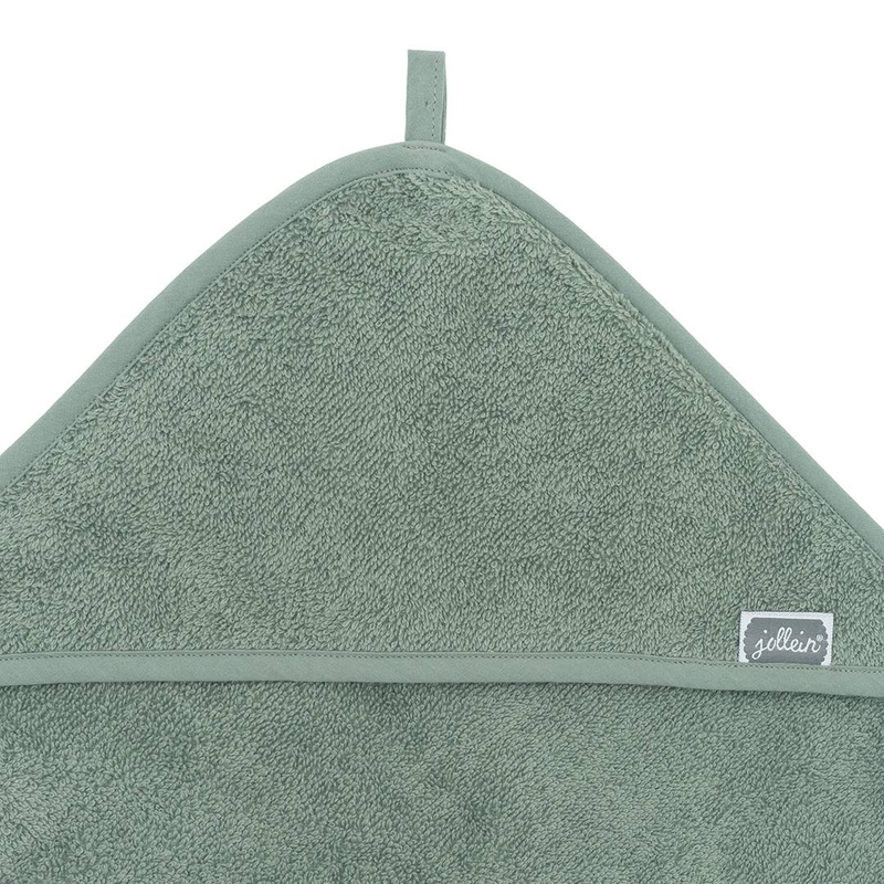 Jollein bathcape - ash green, , medium-null