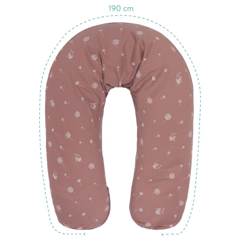 Fillikid nursing pillow jersey - dandelion pink, , medium-null