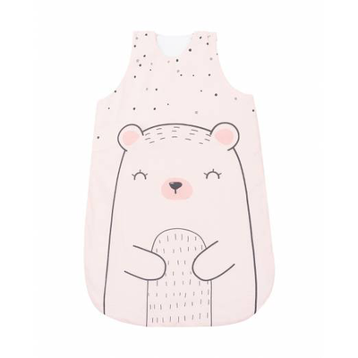 Kikka boo sleeping bag bear with me pink 0-6m, , medium