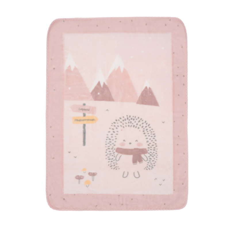 Kikka boo super soft blanket 110/140 cm hedge-hugs, , medium-null