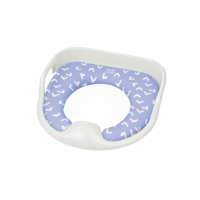 Saro soft toilet seat with handles blue, , medium