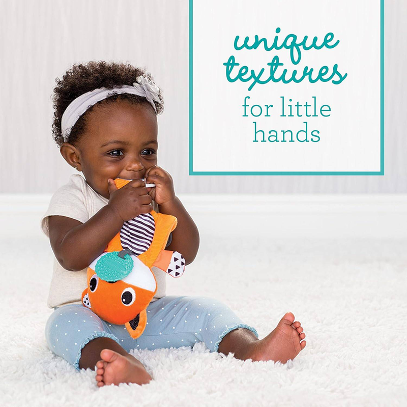 Infantino cuddly teether - fox, , medium-null