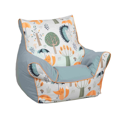 Bean bag chair - fox and hedgehogs, , medium