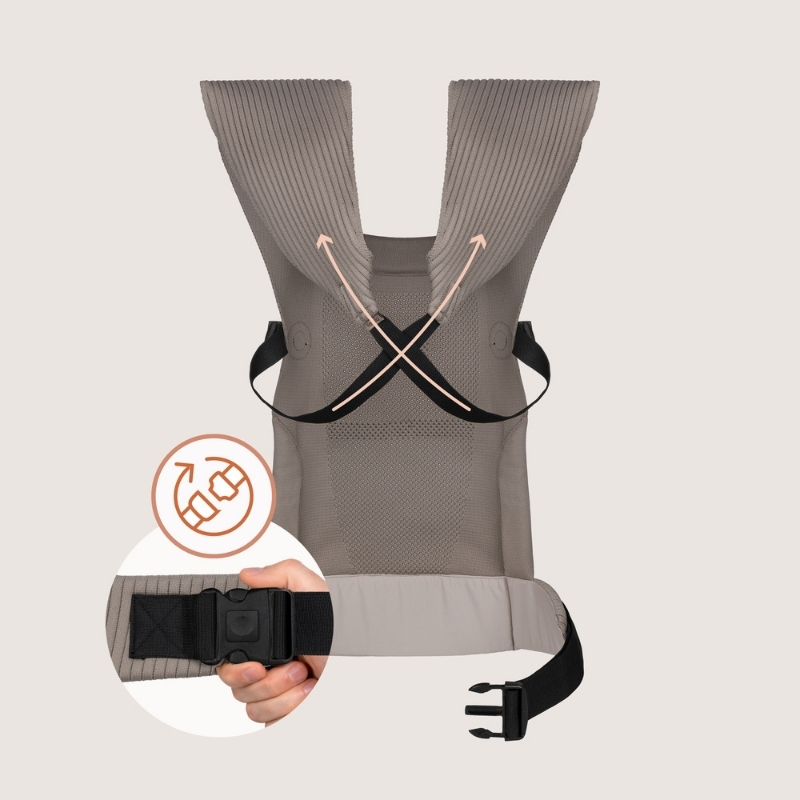 Mabel beige taupe carrier-null