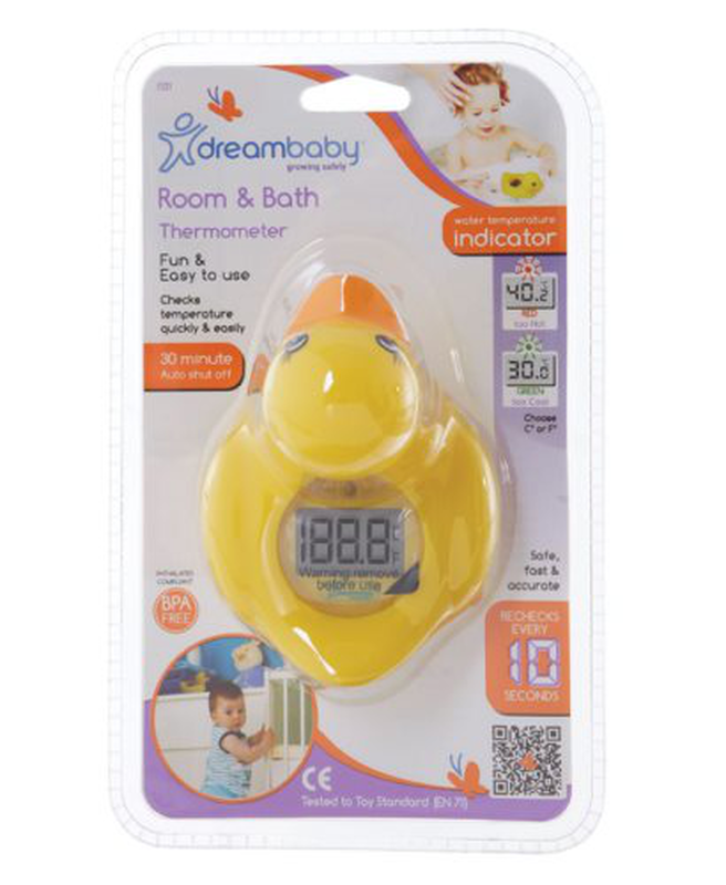 Dreambaby bath thermometer duck, , medium-null