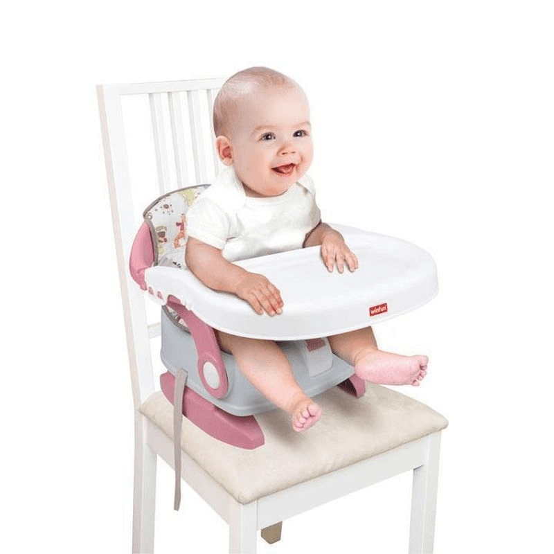 Winfun deluxe fold and go booster seat animal paradise, , medium-null