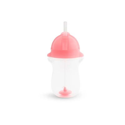 Munchkin | tip & sip straw cup &kappa;ύ&pi;&epsilon;&lambda;&lambda;&omicron; &mu;&epsilon; &kappa;&alpha;&lambda;&alpha;&mu;ά&kappa;&iota; click lock &alpha;&pi;ό 12m+ | 296ml, , medium