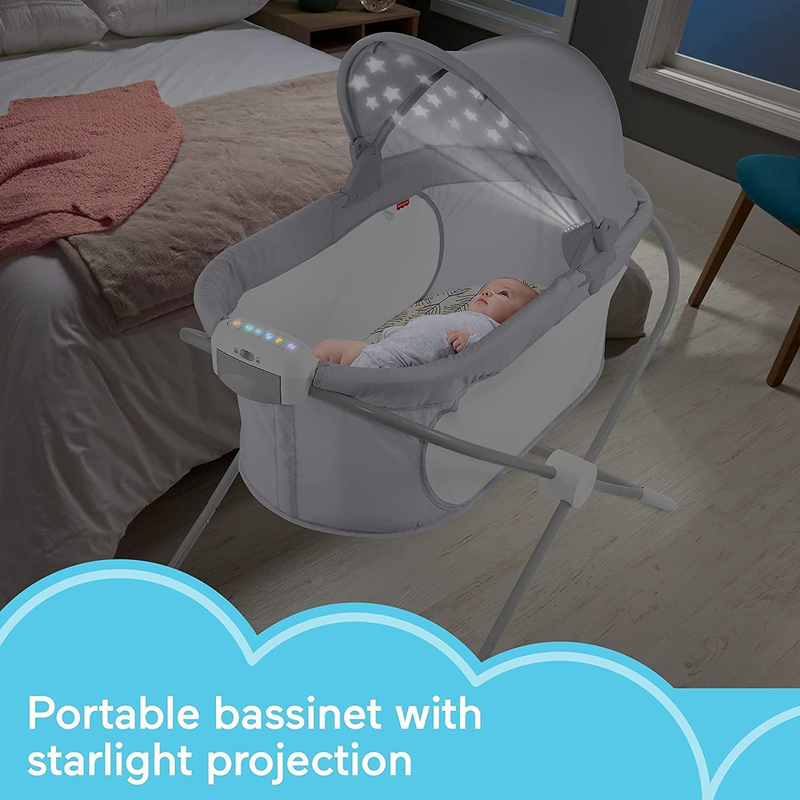 Fisher-price soothing view projection bassinet, , medium-null