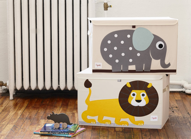 3 sprouts toy chest - lion s, , medium-null