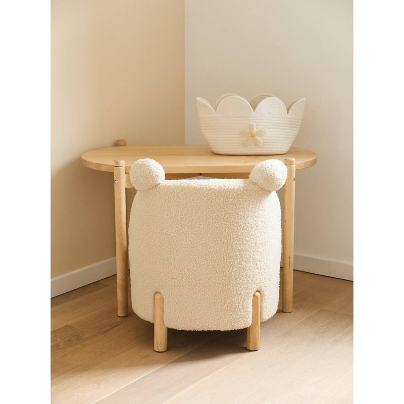 Childhome cradle teddy 79x45x82cm - ecru, , medium-null