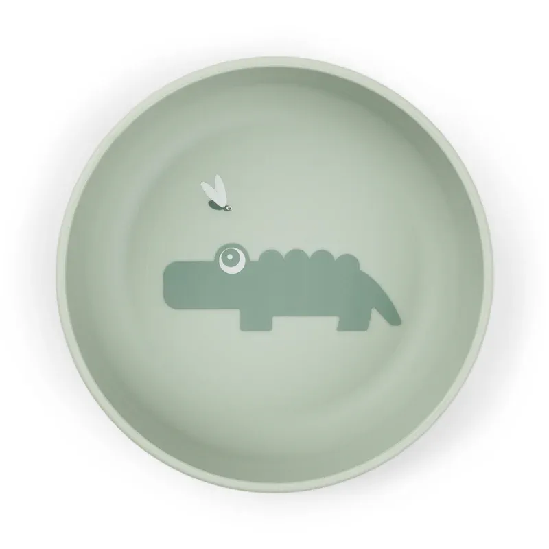 Done by deer foodie bowl croco - green, , medium-null