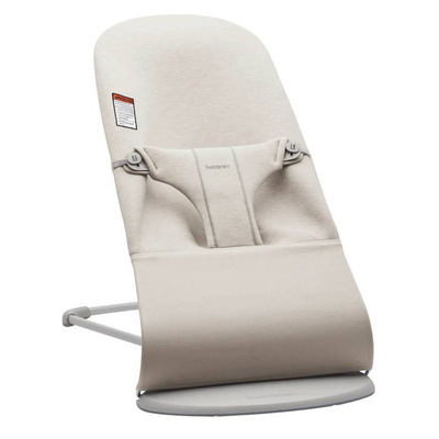 Babybjorn bouncer - bliss 3d jersey light beige, , medium
