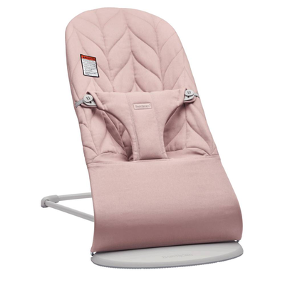 Babybjorn bouncer - bliss woven dusty pink, , medium