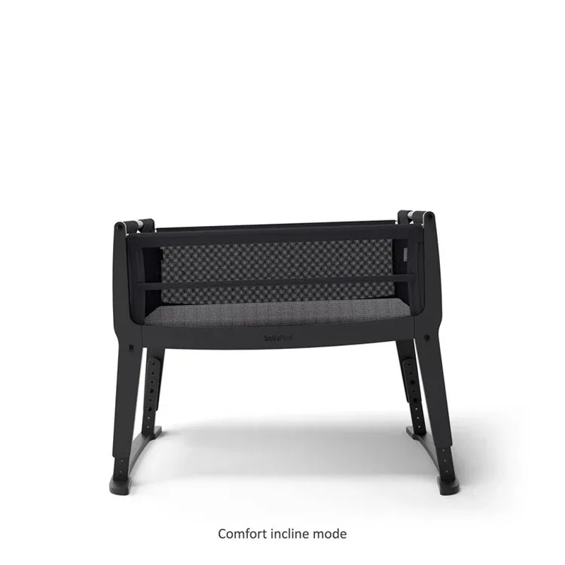 Snuzpod studio bedside crib - brooklyn graphite, , medium-null