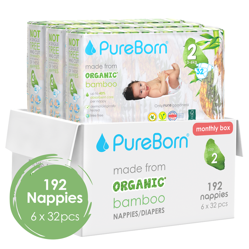 Pureborn monthly nappy bundle-null