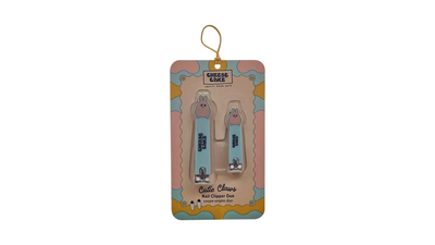 Cheesecake nail clipper duo pack - blue bunny, , medium