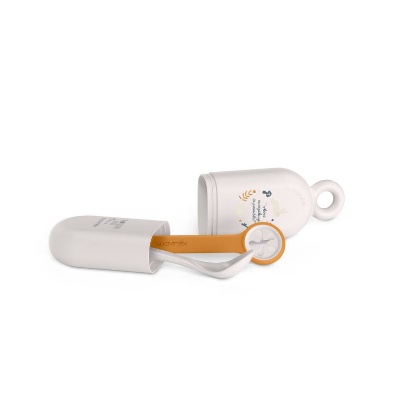 Suavinex wonderland cutlery set on the go +4m - neutral, , medium-null