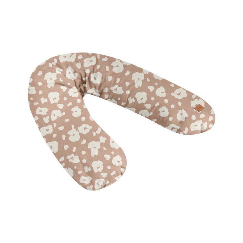Beaba big flopsy nursing pillow - jersey savannah bloom, , medium-null