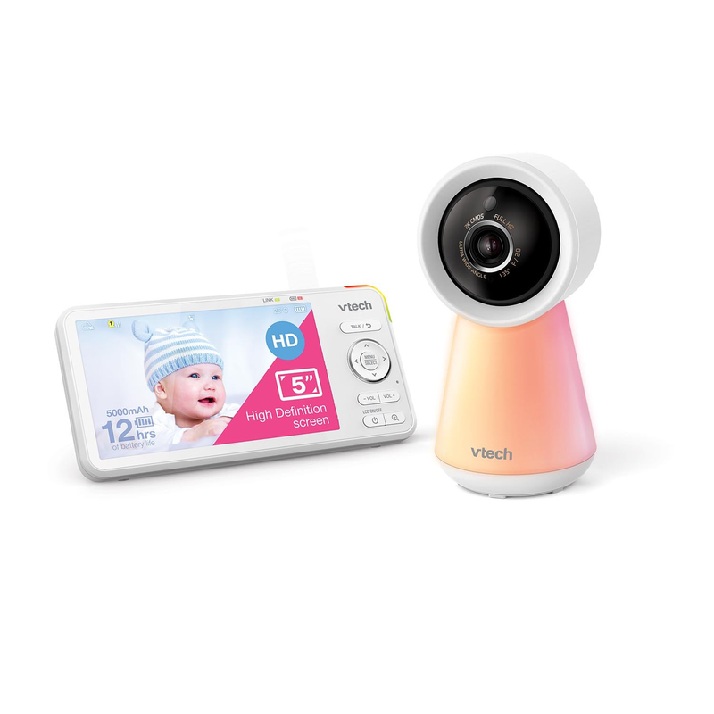 Vtech baby monitor 5" smart Wi-Fi 1080p video monitor, , medium-null