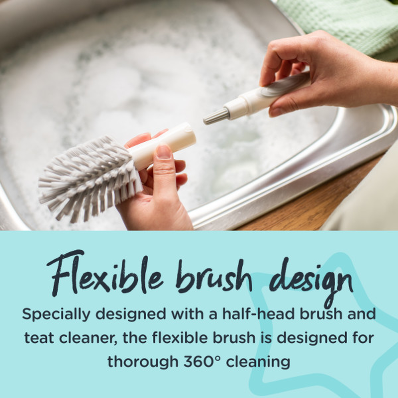 Ctn bottle & teat brush grey, , medium-null