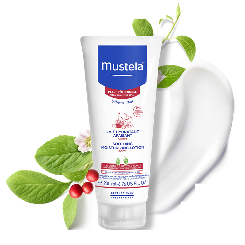 Mustela soothing moisturizing lotion 200ml, , medium-null