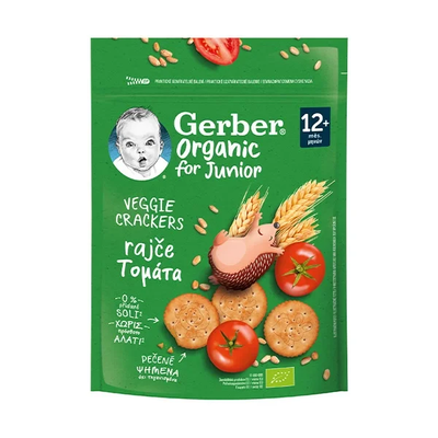 Gerber | veggie crackers &kappa;&rho;&alpha;&kappa;&epsilon;&rho;ά&kappa;&iota;&alpha; &delta;&eta;&mu;&eta;&tau;&rho;&iota;&alpha;&kappa;ώ&nu; &mu;&epsilon; &tau;&omicron;&mu;ά&tau;&alpha; &gamma;&iota;&alpha; 12+ &mu;&eta;&nu;ώ&nu; | 100gr, , medium