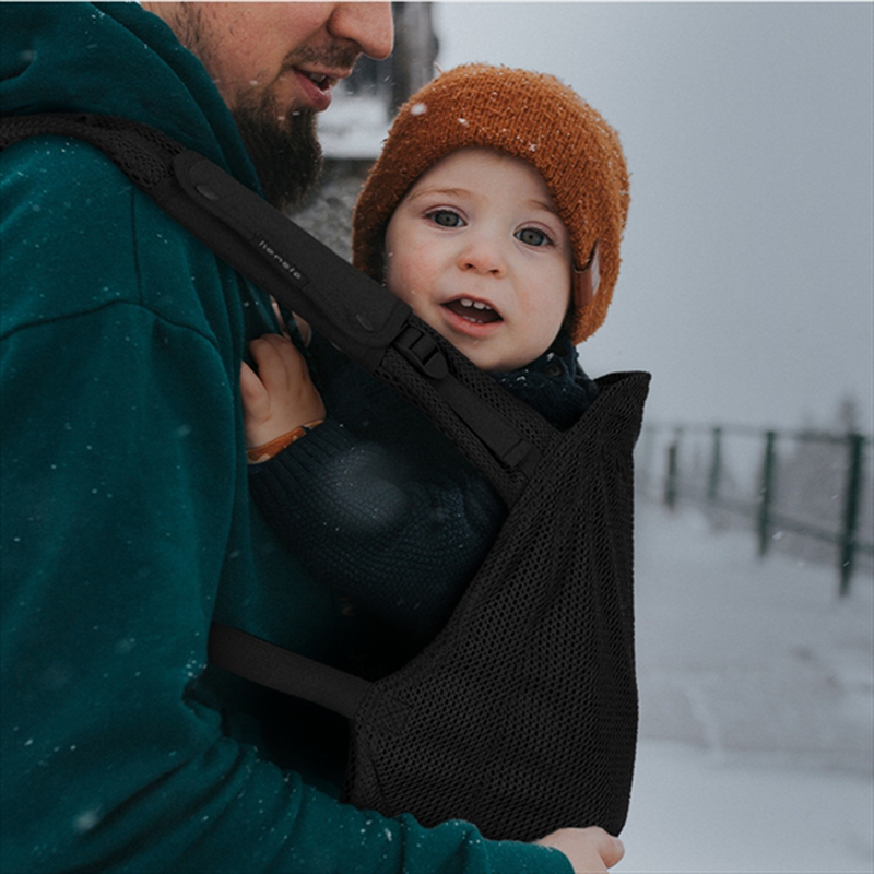 Margareet Air black ergonomic baby carrier, , medium-null