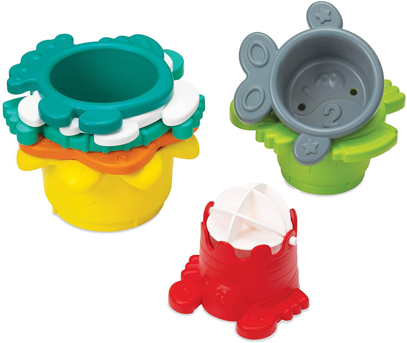 Infantino splish & splash bath play set, , medium-null