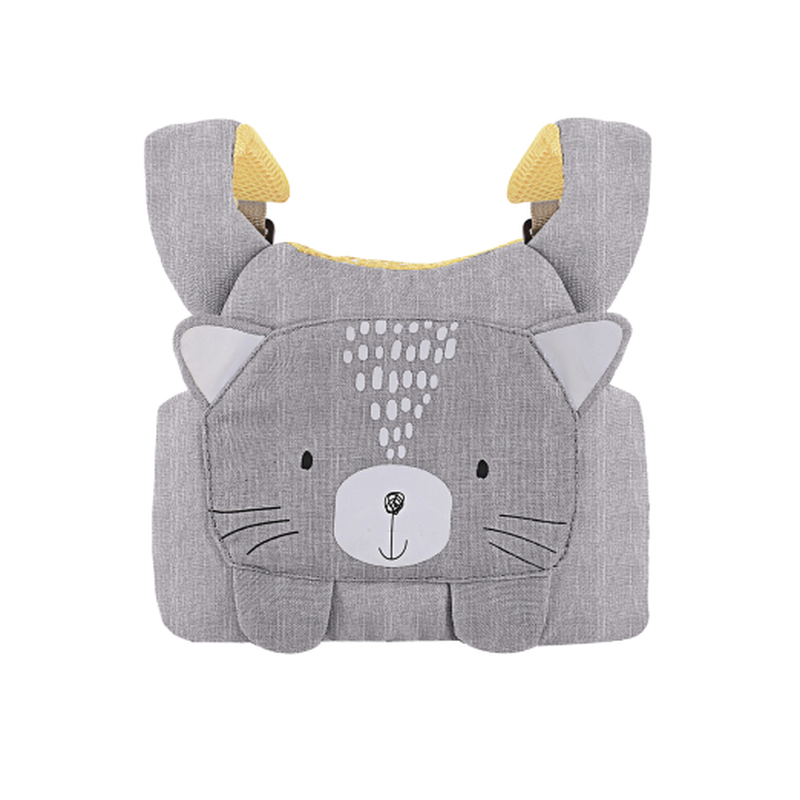 Kikka boo walking harness cat grey, , medium-null