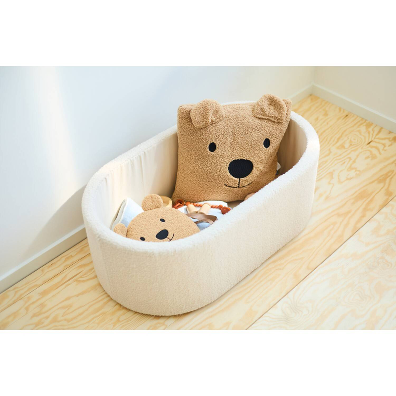 Childhome cradle teddy 79x45x82cm - ecru, , medium-null