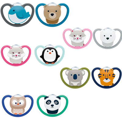 Nuk space &pi;&iota;&pi;ί&lambda;&alpha; &sigma;&iota;&lambda;&iota;&kappa;ό&nu;&eta;&sigmaf; 6-18m (&delta;&iota;ά&phi;&omicron;&rho;&alpha; &chi;&rho;ώ&mu;&alpha;&tau;&alpha; & &sigma;&chi;έ&delta;&iota;&alpha;) 2&tau;&mu;&chi;, , medium