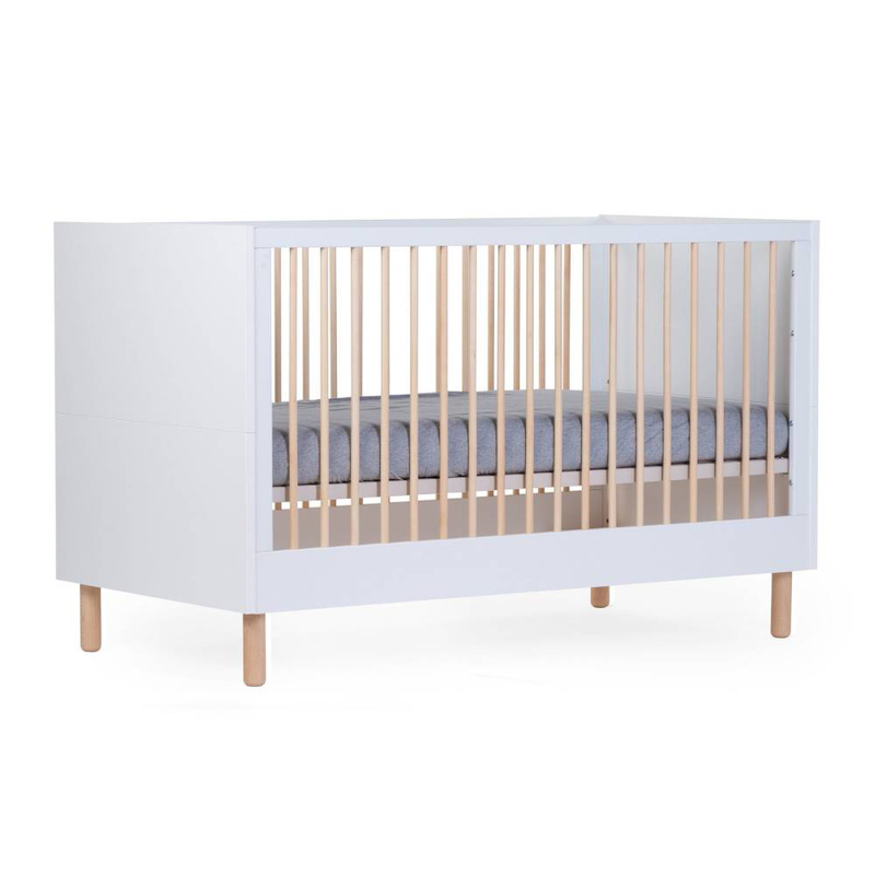 Childhome wonder cot bed + slats 70x140 - white, , medium-null