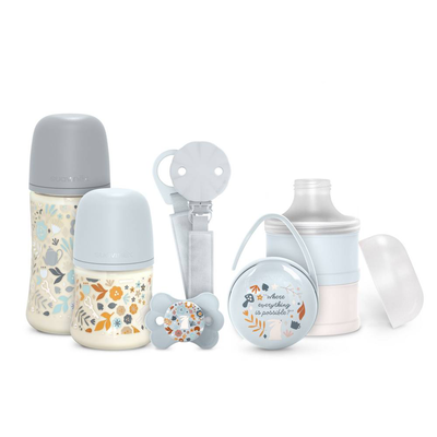 Suavinex wonderland welcome baby set - blue, , medium