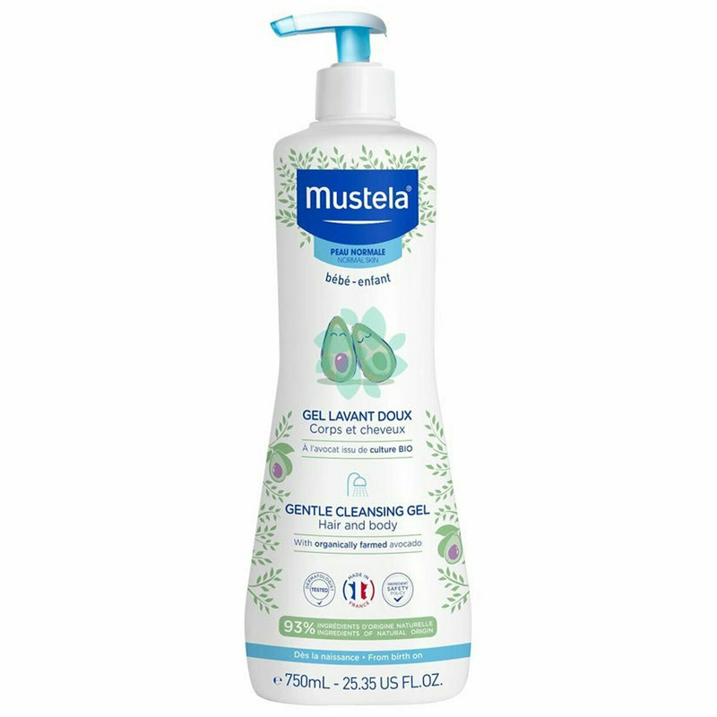 Mustela | Gentle cleansing gel | &alpha;&phi;&rho;&omicron;&nu;&tau;&omicron;ύ&sigmaf; &gamma;&iota;&alpha; &sigma;ώ&mu;&alpha; & &mu;&alpha;&lambda;&lambda;&iota;ά &mu;&epsilon; &beta;&iota;&omicron;&lambda;&omicron;&gamma;&iota;&kappa;ό &alpha;&beta;&omicron;&kappa;ά&nu;&tau;&omicron; | 750ml, , medium-null