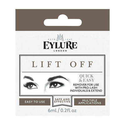 Eylure lift off eyelash remover for pro lash individulas and extend 6ml, , medium