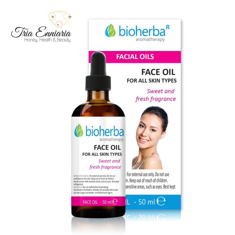 Face oil for every skin type, 50ml, bioherba, , medium-null