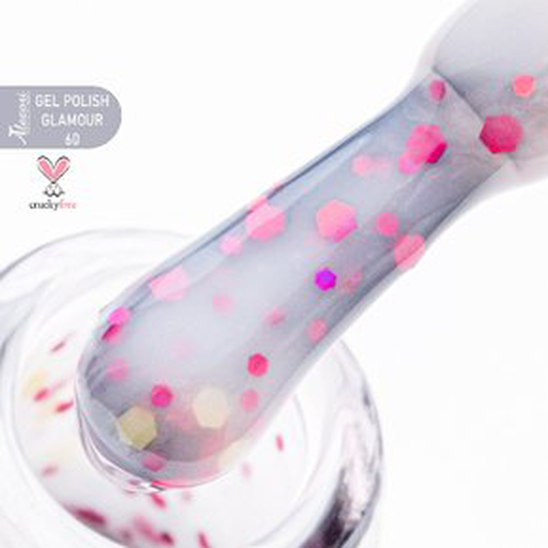 Gel polish glamour 60 (№542) 15ml., , medium-null