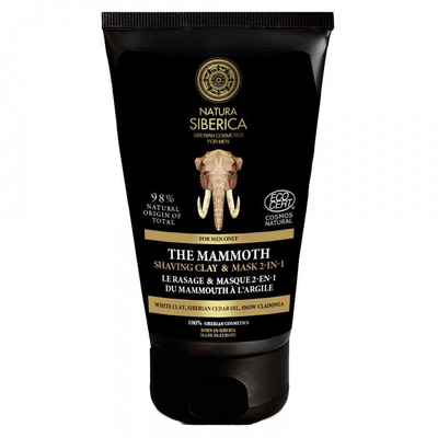 Men shaving clay & mask 2 in 1 mammoth 150ml, , medium