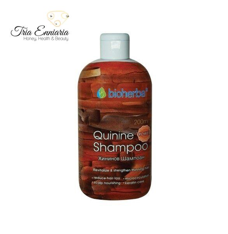 Product image: Quinine shampoo, 200 ml, bioherba, , medium-null