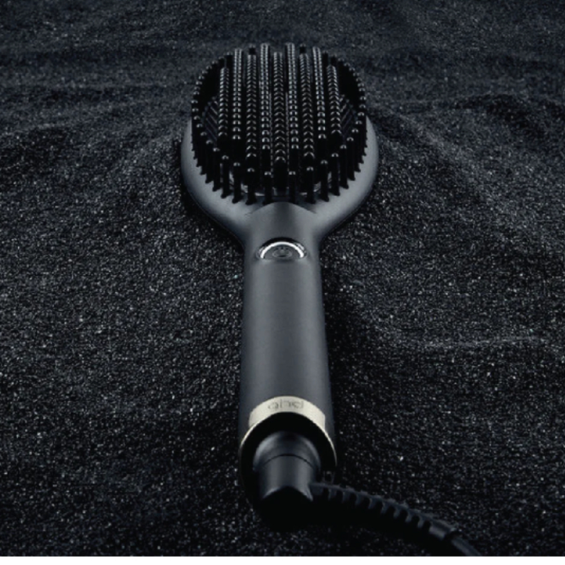 Ghd glide hot Air hair brush - professional smoothing blow dryer - black, , medium-null