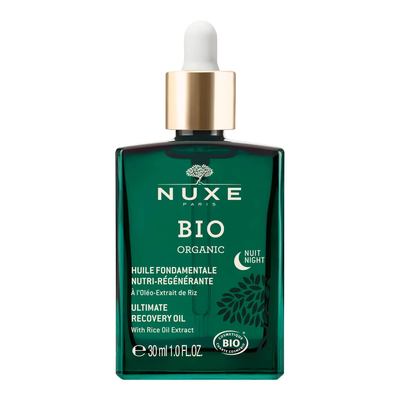 Nuxe bio ultimate night recovery oil, for normal- dry skin 30ml, , medium