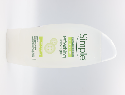 Simple kind to skin refreshing shower gel 225ml, , medium