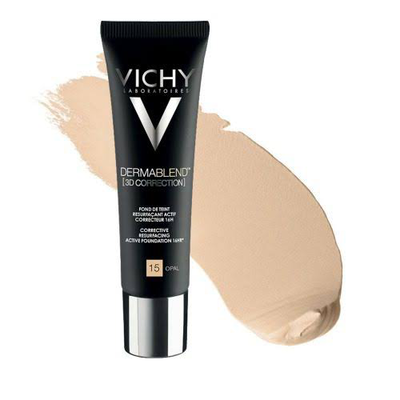 Vichy dermablend fluid corrective foundation, , medium