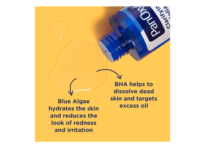 Panoxyl clarifying exfoliant with 2% salicylic acid, bha liquid exfoliant for face-null