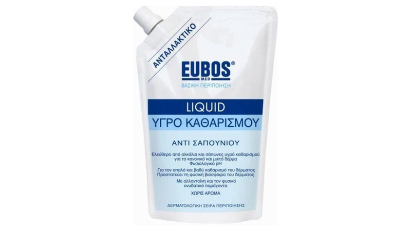 Product image: Eubos liquid blue refil 400ml, soap, 400ml x refill-null